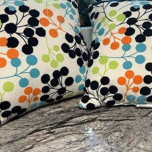 Vibrant Multicolor Throw Pillows